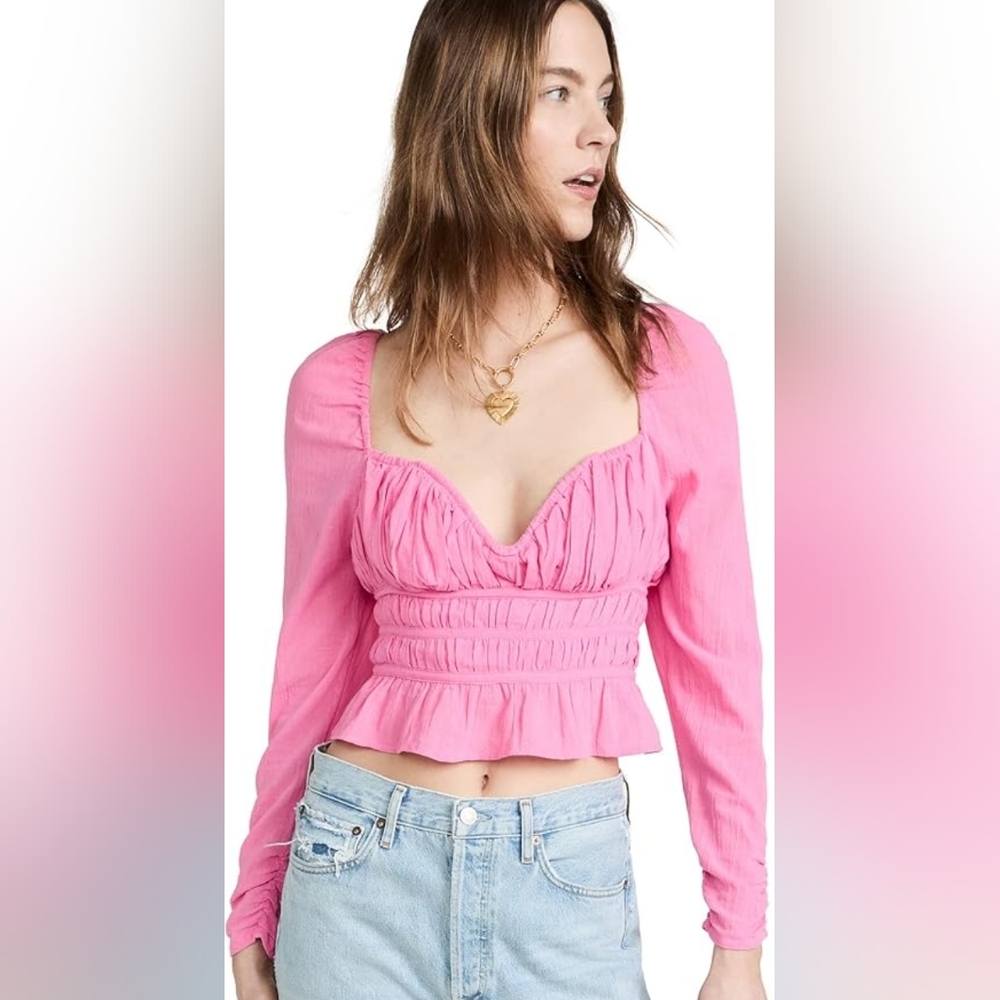 Free People Long Sleeve Women's Top